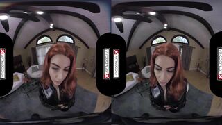 VRCosplayX.com Black Widow Rides Your Cock