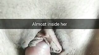 Yes, he is almost inside my pussy, but its not cheating!