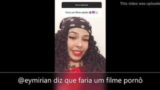 EYMIRIAN SAYS HE WOULD MAKE A PORN MOVIE AND REBOLA YUMMY FOR THE CAMERA