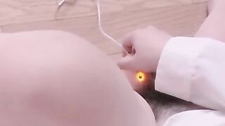 Masturbation with a clitoris suction machine