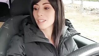 Littleangel84 - Assfucked anal in the snow at Mont Ventoux - Challenge 5