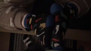 Black crew pull and bear SOCKJOB