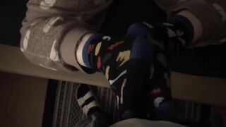 Black crew pull and bear SOCKJOB