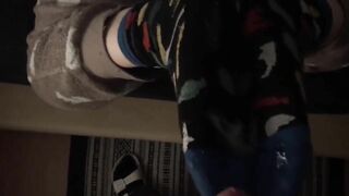 Black crew pull and bear SOCKJOB