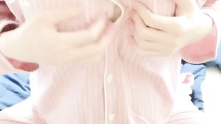 【素人】淫語で興奮♡乳首イキJapanese amateur Excited by lewd words♡Nipple organism♡