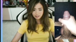 POKIMANE jerking off 3