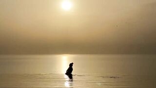 Monika Fox Esthetic Posing In The Sea