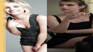 EMMA ROBERTS SEXY ASMR JERK OFF CHALLENGE