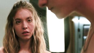 Sydney Sweeney Sex Scene - The Voyeurs (no music)