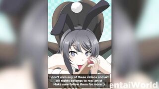 Bunny Girl Senpai Sakurajima Mai Hentai Compilation