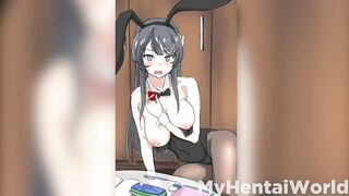 Bunny Girl Senpai Sakurajima Mai Hentai Compilation