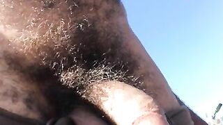 THICK HAIRY BUSHED ROCK MERCURY PISSES IN SAVAGE RANCH NATURE CAMPGROUND NUDIST BALLS HANG ON JEANS