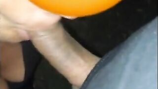 Married British MILF deepthroated and fucked in car park