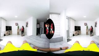 VRLatina - Petite Latin Babe 1st Ever Porn Scene - VR