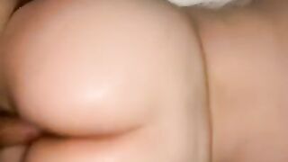 Chubby slut fucked POV while her boyfriend next to us