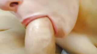 Hot Close Up Cock Sucking