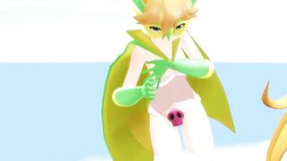 【MMD】Even at the northernmost tip-summer can be hot (Toyoura West)【R-18】