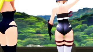 【MMD】Tonzura & Boyacky join【R-18】