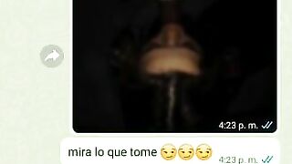 Mensajes de Whatsapp engaño a mi Novia en una Fiesta