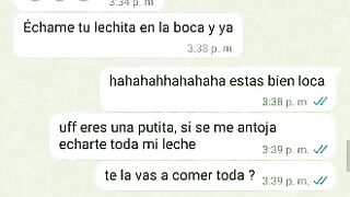 Mensajes de Whatsapp engaño a mi Novia en una Fiesta