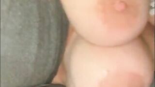 Dirty Talking BBW wife with huge tits