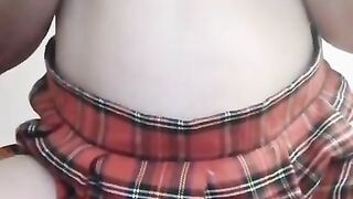 HORNY SCHOOLGIRL FINGERING A WET PUSSY FOR TEACHER  AS HOMEWORK