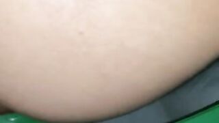 I put her on all fours in the chair, she moaned very tasty
