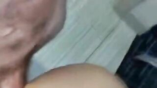 Quick cump dump creampied by an XXL daddy in NYC