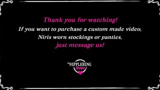 nippleringlover changing clothes huge pierced nipples and pierced pussy - no panties & no bra