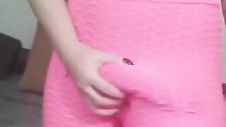 Tiktok leggings big dick bulge and ass compilation