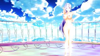 【MMD】 Haku - Quartet Theme【60fps】【R-18】