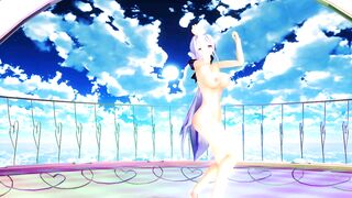 【MMD】 Haku - Quartet Theme【60fps】【R-18】