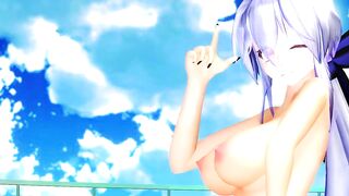 【MMD】 Haku - Quartet Theme【60fps】【R-18】