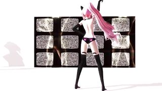 【MMD】PiNK CAT ! ! !【R-18】