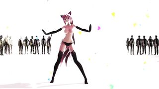 【MMD】PiNK CAT ! ! !【R-18】