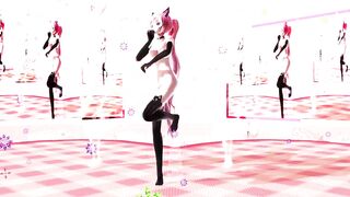 【MMD】PiNK CAT ! ! !【R-18】