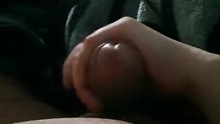 Step mom caught jerking off step son dick while watching porn movie