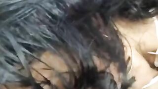 Sexy Puerto Rican slut caught cheating, sucking huge Cock in Boyfriend car