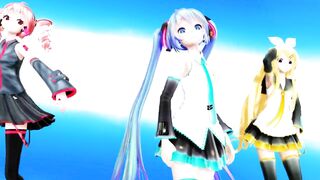 【MMD】ECHO 3P【R-18】