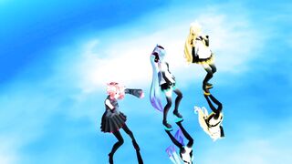 【MMD】ECHO 3P【R-18】