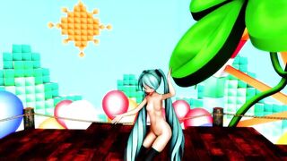 【MMD】Clover Club【R-18】