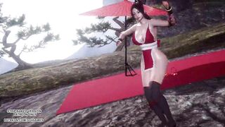 MMD Cold Water May Shiranui Sexy Hot Dance 4K 60FPS