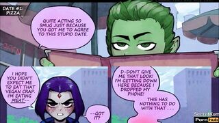 Teen Titans - Beast Boy and Raven's Dates