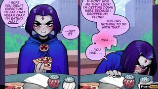 Teen Titans - Beast Boy and Raven's Dates