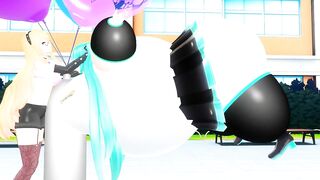 Imbapovi - Miku, Lindsey, Balloons and Blow Kisses Inflation