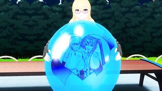 Imbapovi - Miku, Lindsey, Balloons and Blow Kisses Inflation