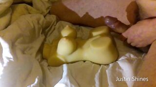 Fuck Doll Takes A Big Load Solo Male Masturbation Quickie