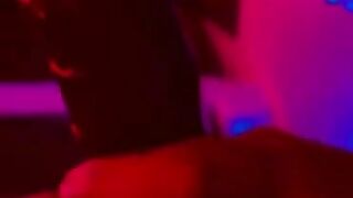 Indian rave girl enjoying neon party sex ????????