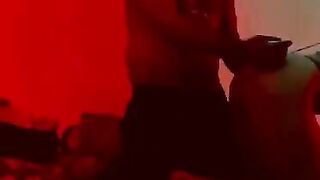 Indian rave girl enjoying neon party sex ????????