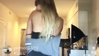 Instagram Live Nip Slip